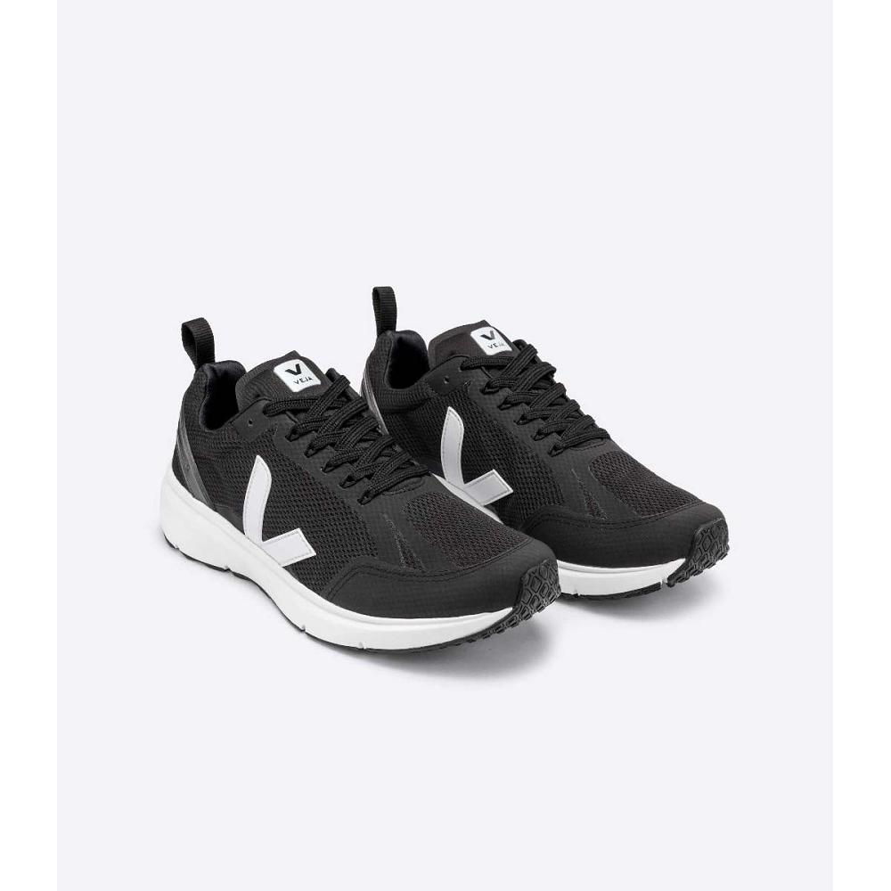 Veja CONDOR 2 ALVEOMESH Hardloopschoenen Dames Black/White | NL 398TCE